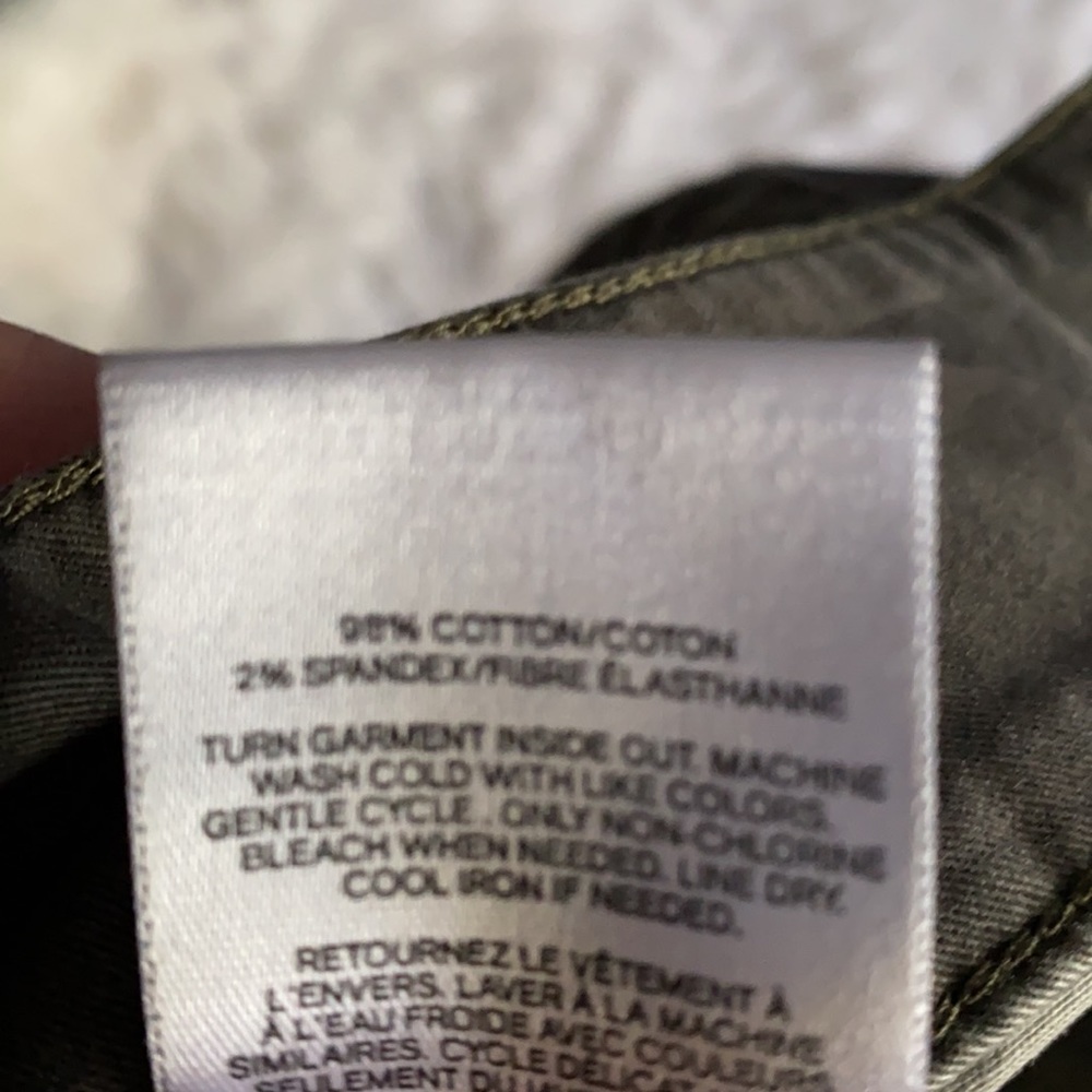 Express -hi rise Camouflage pants - Picture 6 of 6
